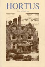 Hortus magazine cover
