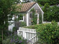 Judith Tankard's garden on Martha’s Vineyard